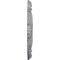 Ekena Millwork Heaton Medallion (Canopies up to 6 1/2"), 27 1/2"OD x 3 7/8"ID x 2 1/4"P, Ultra Pure White Crackle CM27HEUWC - alternate 4